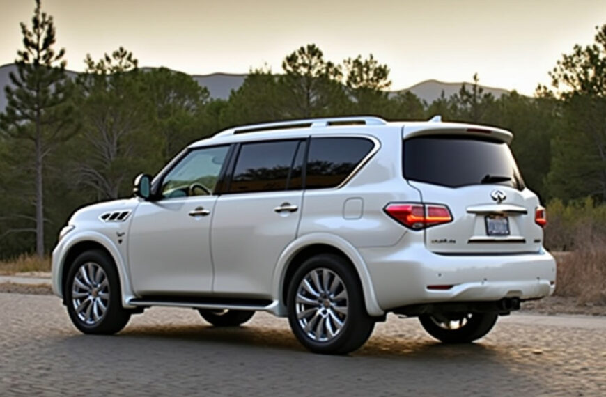 Infiniti QX56 – opinie, cena, dane techniczne, wymiary, spalanie, osiągi
