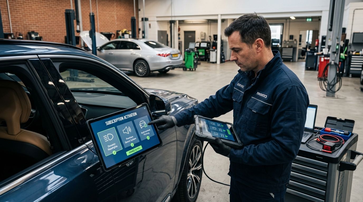 Jak działają subskrypcje w motoryzacji? Mechanizm "Software as a Service" w Twoim garażu