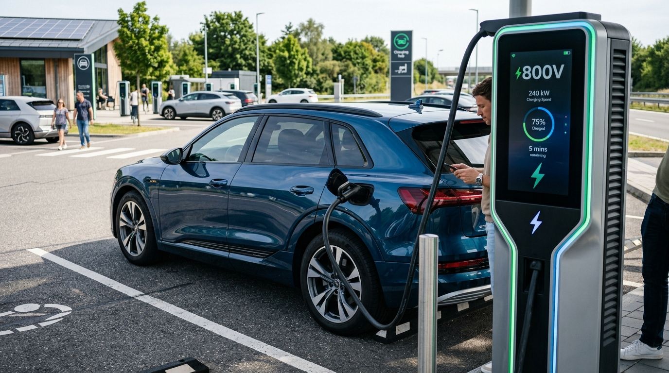 2. Architektura 800V i ultraszybkie ładowanie jako standard