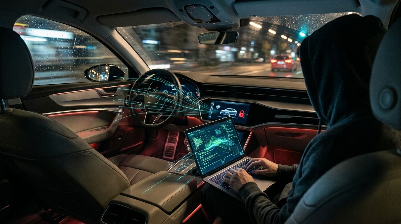Cyberbezpieczeństwo w samochodach: Czy Twoje auto może zostać zhakowane?