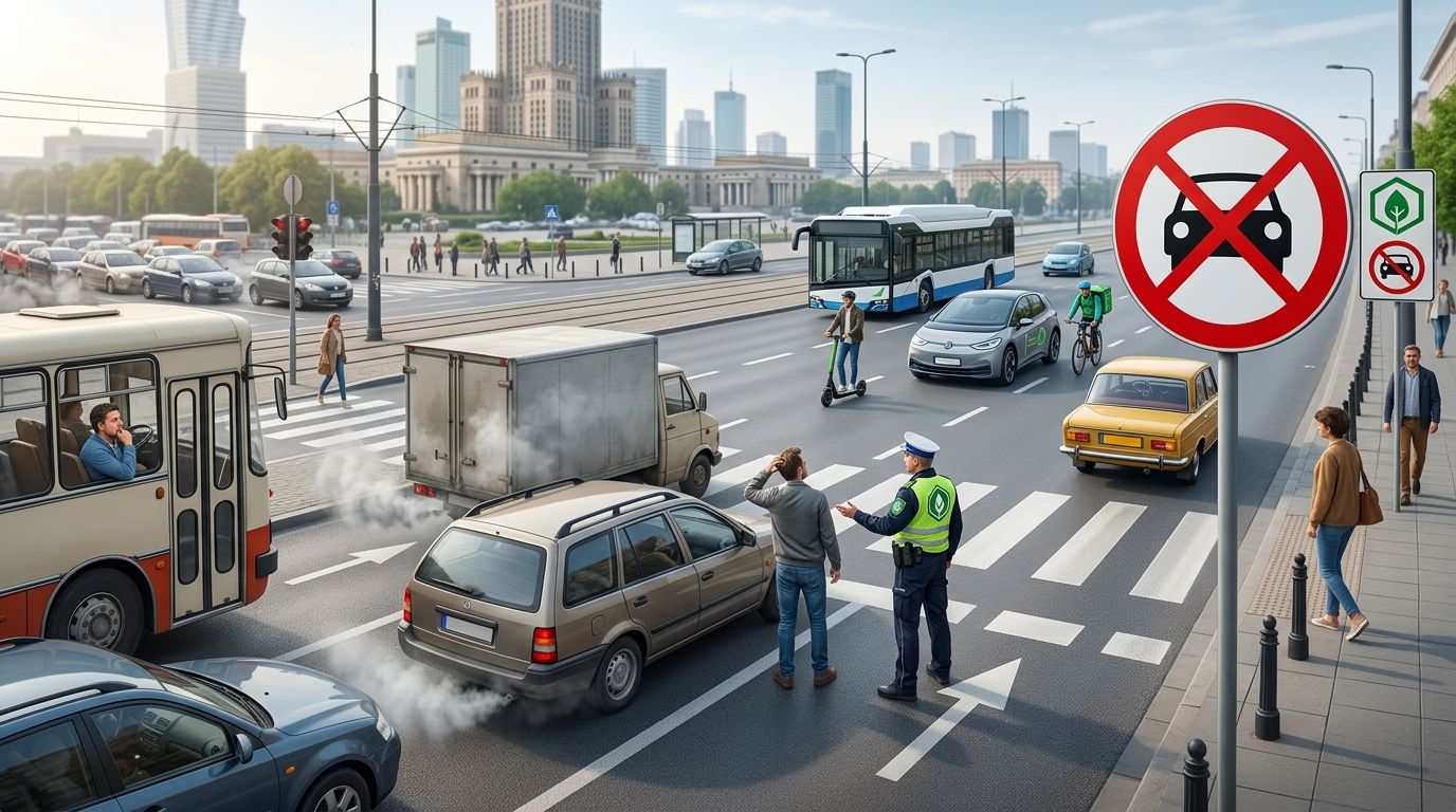 Strefy Czystego Transportu w Polsce: Kogo dotyczą zakazy?