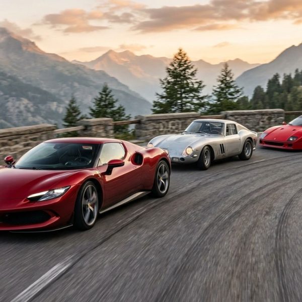Ferrari Elettrica kontra spalinowe legendy: Czy prąd daje emocje?